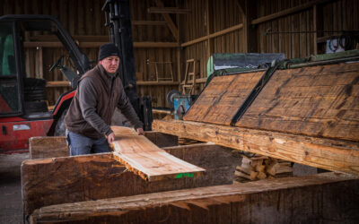 Découpe de bois sur mesure à Contrexéville : votre scierie locale prend en charge vos grumes et morceaux de bois valorisables